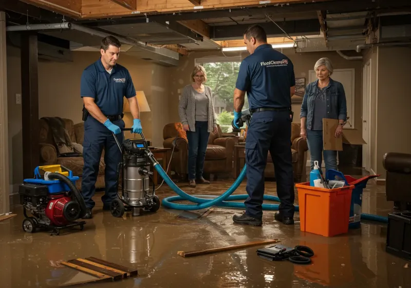 Basement Water Extraction and Removal Techniques process in Martins Ferry, OH